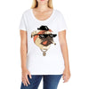 pug life Ladies Curvy T-Shirt