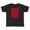 kanye west president 2020 funny humor mtv vma awards hip hop rap Toddler T-shirt