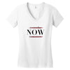 Yesterday Now Tomorrow Women's V-Neck T-Shirt