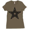 pentagram 2 Ladies Fitted T-Shirt