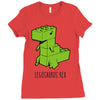 legosaurus rex Ladies Fitted T-Shirt