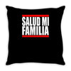 salud mi familia  fast 7 vin auto tuning diesel paul walker kult fun l Throw Pillow