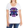 snake mountain gym Ladies Curvy T-Shirt