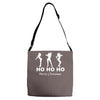 ho ho ho merry christmas Adjustable Strap Totes