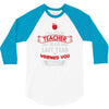 funny teacher 3/4 Sleeve Shirt