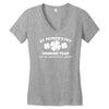 st patricks day drinking team Women's V-Neck T-Shirt