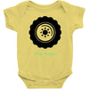 big men knows Baby Bodysuit