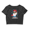 respect line Crop Top