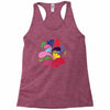 colorful art Racerback Tank