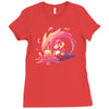 mario paint smash Ladies Fitted T-Shirt