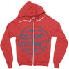 carpe denim Zipper Hoodie