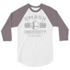 smash university 3/4 Sleeve Shirt