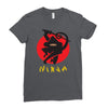 love ninja monkey banana Ladies Fitted T-Shirt