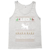 leo christmas ugly sweater Tank Top