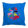 colorful art Throw Pillow