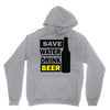 save water drink beer (2) Unisex Hoodie
