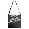 genuine trusted nutritionist Adjustable Strap Totes