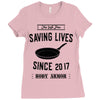 PUBG Yes We Pan Ladies Fitted T-Shirt