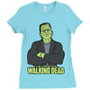 old school zombie Ladies Fitted T-Shirt