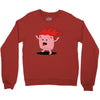 marshmallow prend feu Crewneck Sweatshirt