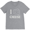 i love cheese V-Neck Tee