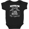 i love the world i will never stop exploring Baby Bodysuit