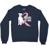 boxers for boobs Crewneck Sweatshirt