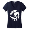 sea of theives skull Women's V-Neck T-Shirt