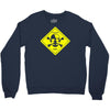 walter white danger toxic breaking bad inspired tee heisenberg meth Crewneck Sweatshirt