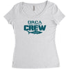 orca crew Women's Triblend Scoop T-shirt