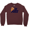 this girl loves pizza Crewneck Sweatshirt
