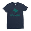 don't mess with tetris Ladies Fitted T-Shirt