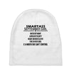 Smartass September Girl Baby Beanies
