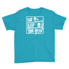 v3 eat sleep code Youth Tee