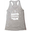 adventure is dagerous Racerback Tank