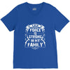 The Force Is Strong In My Family V-Neck Tee