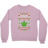 smoke weed every christmas Crewneck Sweatshirt