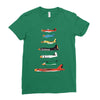 angry planes Ladies Fitted T-Shirt