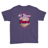quens are born [your date] Youth Tee