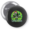 santa claws Pin-back button