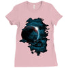 pirate (space)ship Ladies Fitted T-Shirt