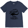 New Dad 2018 Rokie Dept. V-Neck Tee