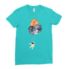Ballon Planet Ladies Fitted T-Shirt