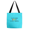 love thy neighbor! Tote Bags