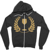 drinking logo Zipper Hoodie