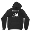 i support single moms Hoodie