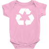 recycle symbol Baby Bodysuit