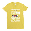 carcinoid cancer is a journey i never planed or asked for but i choose Ladies Fitted T-Shirt