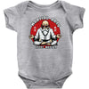 ma&icirc;tre tortue g&eacute;niale Baby Onesie
