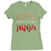 the last ninja Ladies Fitted T-Shirt